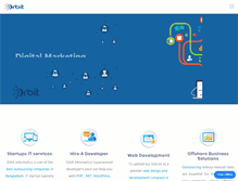 Tablet Screenshot of orbitinformatics.com